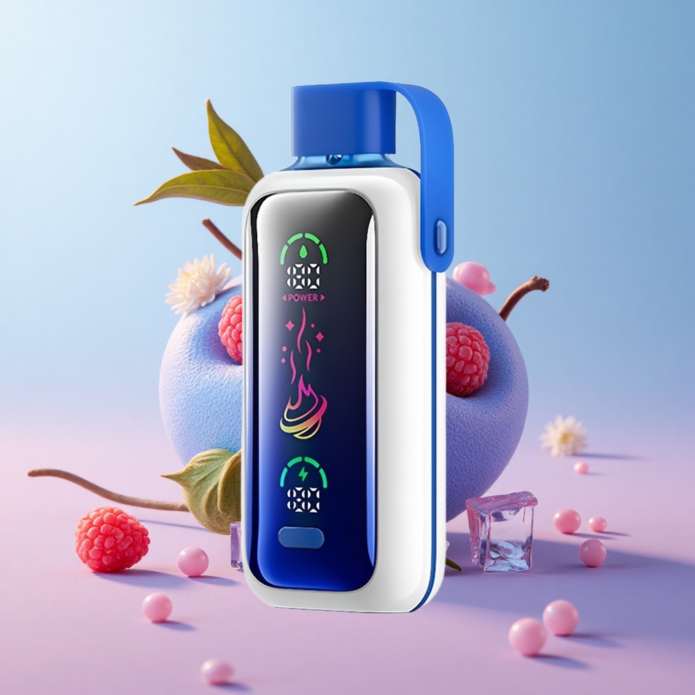 VOZOL Star 20000 Puffs Blue Razz Ice Dual Mesh