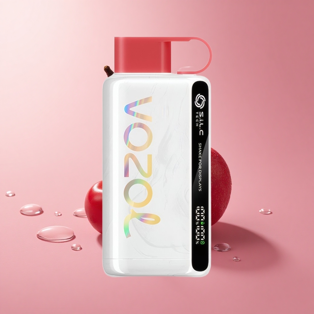 VOZOL STAR 9000/12000 Cherry Cola Disposable Shake Display