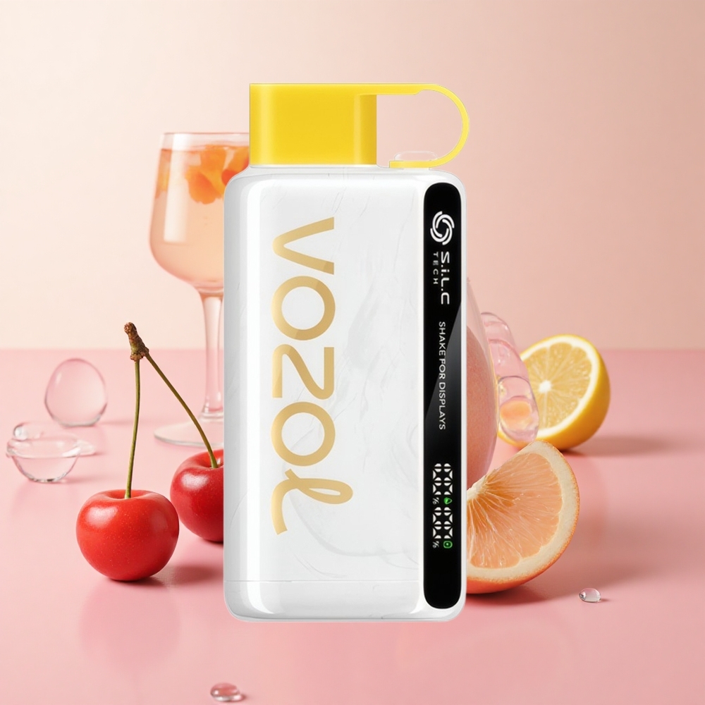 VOZOL STAR 9000/12000 Cherry Peach Lemonade 650mAh Battery Capacity