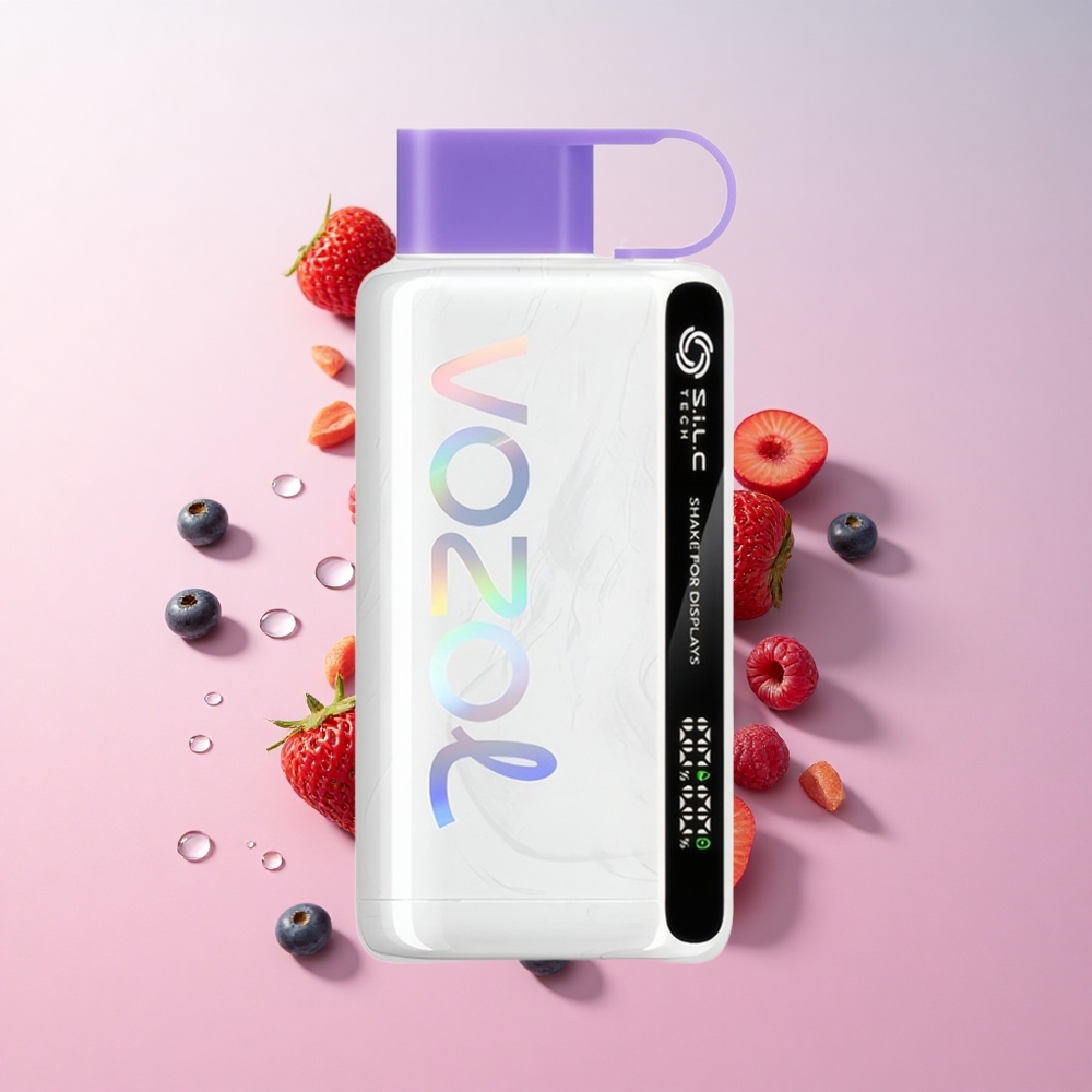 VOZOL STAR 9000/12000 Mixed Berries Shake Display