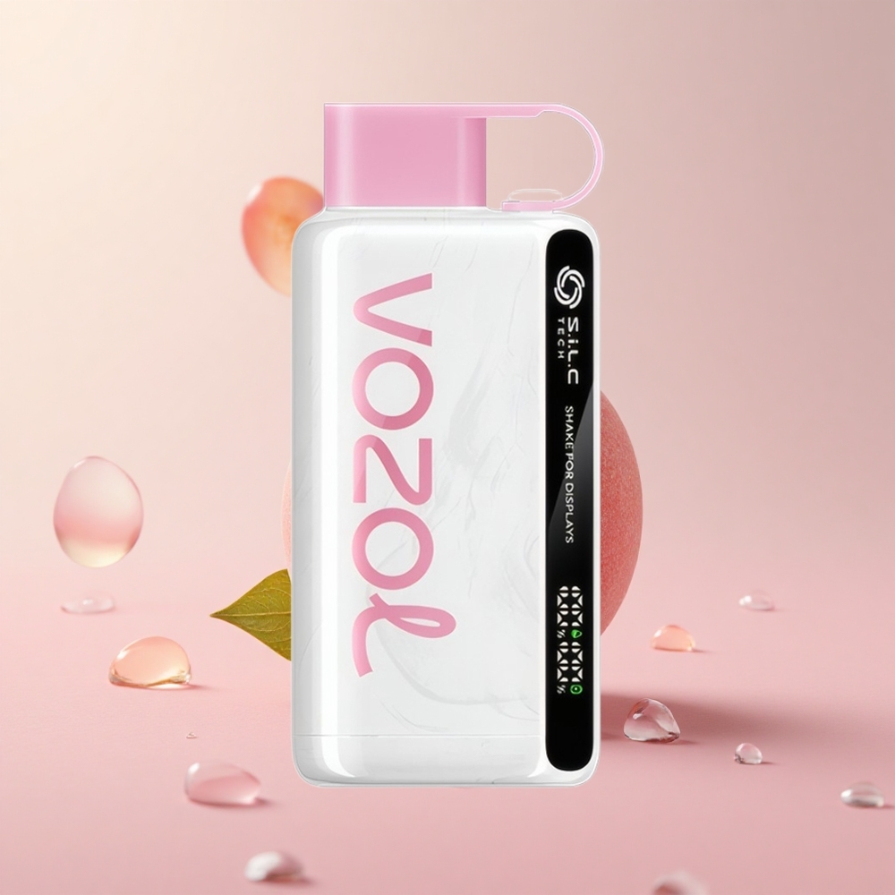 VOZOL STAR 9000/12000 Peach Ice 650mAh Battery Capacity