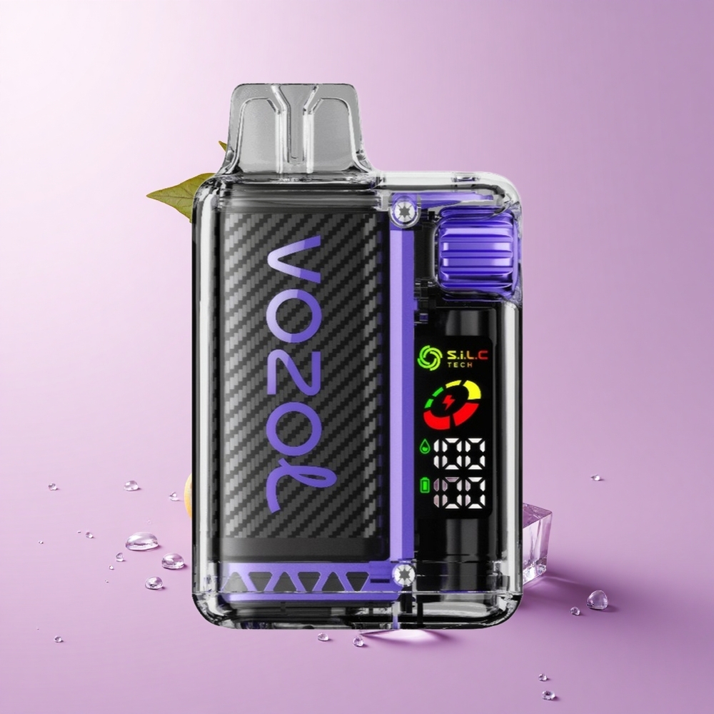 VOZOL Vista 20000 Puffs Grape Ice 650mAh Rechargeable Battery