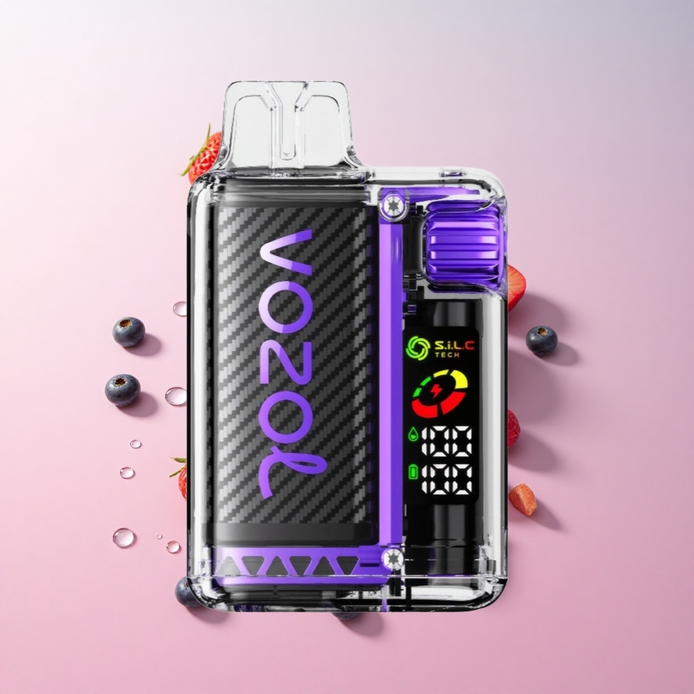 VOZOL Vista 20000 Puffs Mixed Berries 650mAh Rechargeable Battery OLED Screen