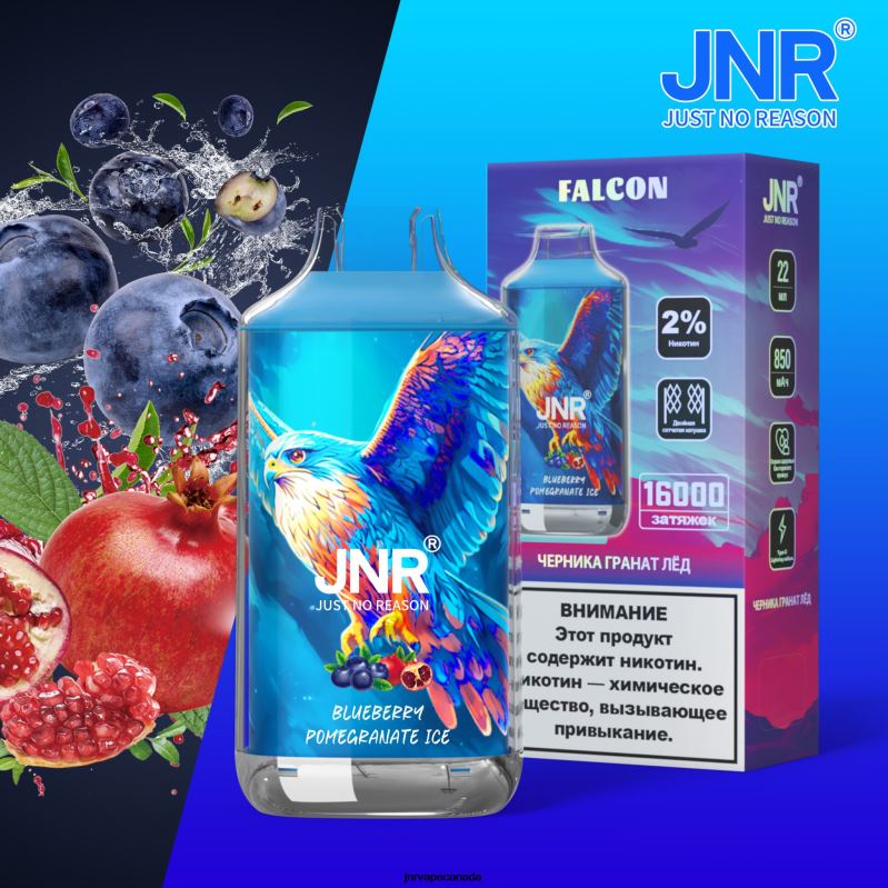 JNR FALCON -JNR Vape Canada Blueberry Pomegranate Ice X288J193