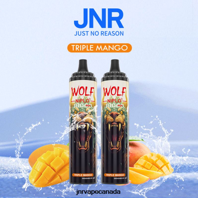 JNR WOLF NIPLO -JNR Vapes Website Triple Mango X288J348